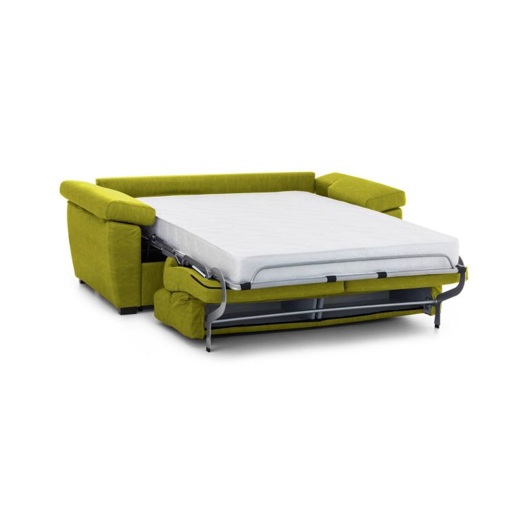 Divano letto per ospiti verde 225x95cm - Paceco