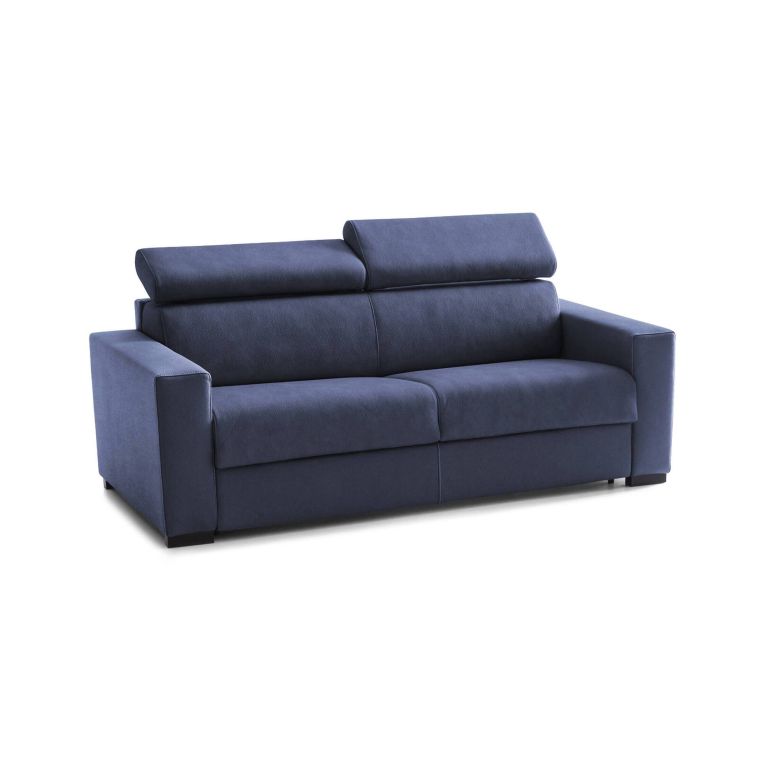 Divano letto reclinabile blu 180x95cm - Annalara