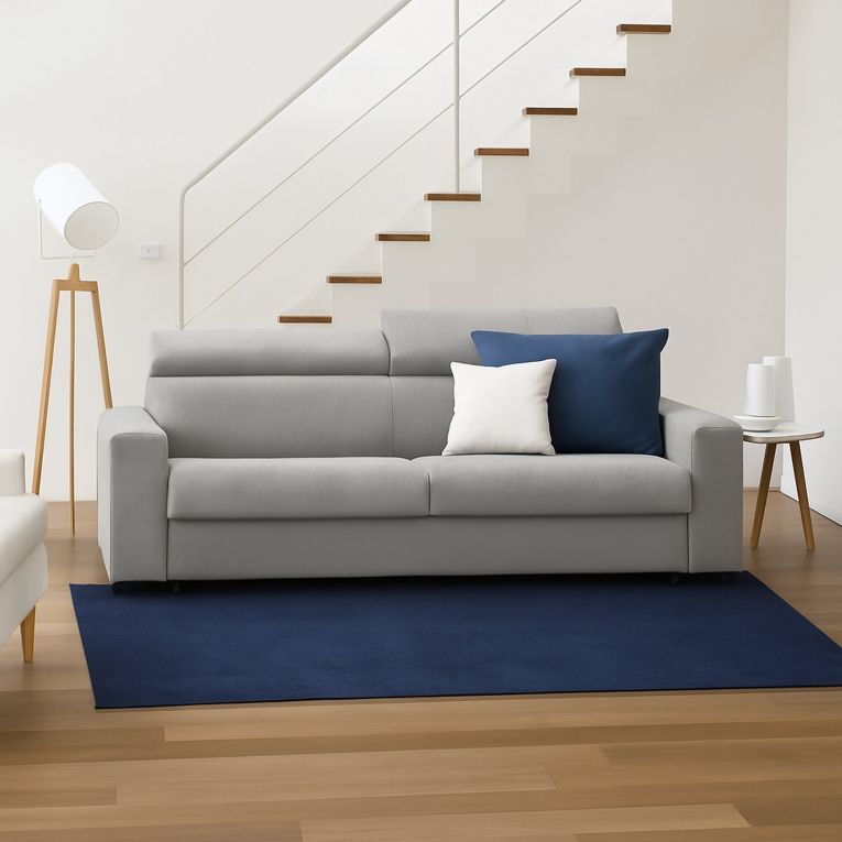 Divano letto reclinabile grigio 200x95cm - Algo