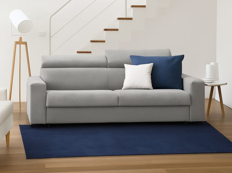 Divano letto reclinabile grigio 200x95cm - Algo