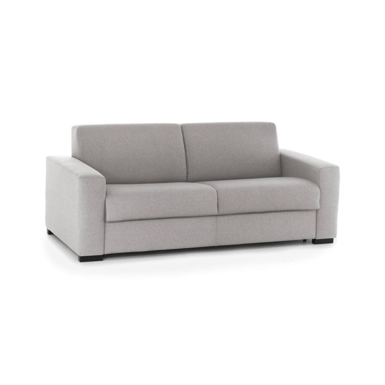 Divano letto reclinabile grigio 220x95cm - Estia