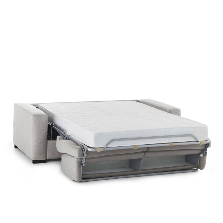 Divano letto reclinabile grigio 220x95cm - Estia