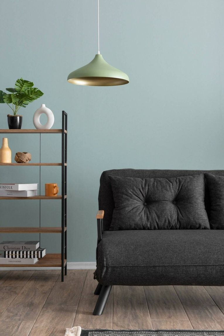 Divano letto reclinabile grigio cenere 133x78cm - Calvin