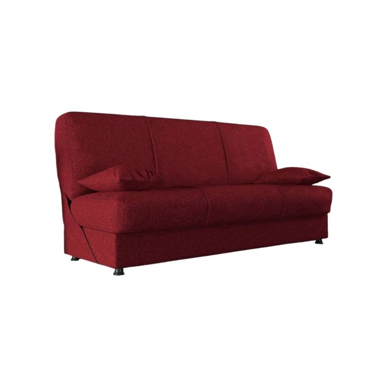 Divano letto reclinabile rosso 180x81cm - Arachide