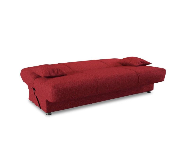 Divano letto reclinabile rosso 180x81cm - Arachide
