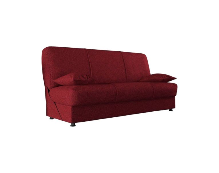 Divano letto reclinabile rosso 180x81cm - Arachide
