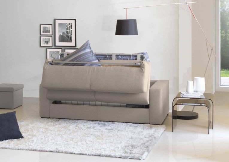 Divano letto reclinabile tortora 280x95cm - Alibabah