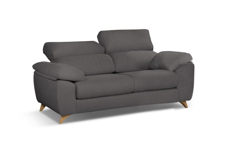 Divano reclinabile antracite 200x85x107h cm - Anem
