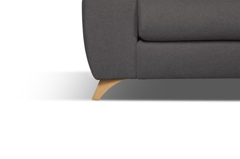 Divano reclinabile antracite 200x85x107h cm - Anem
