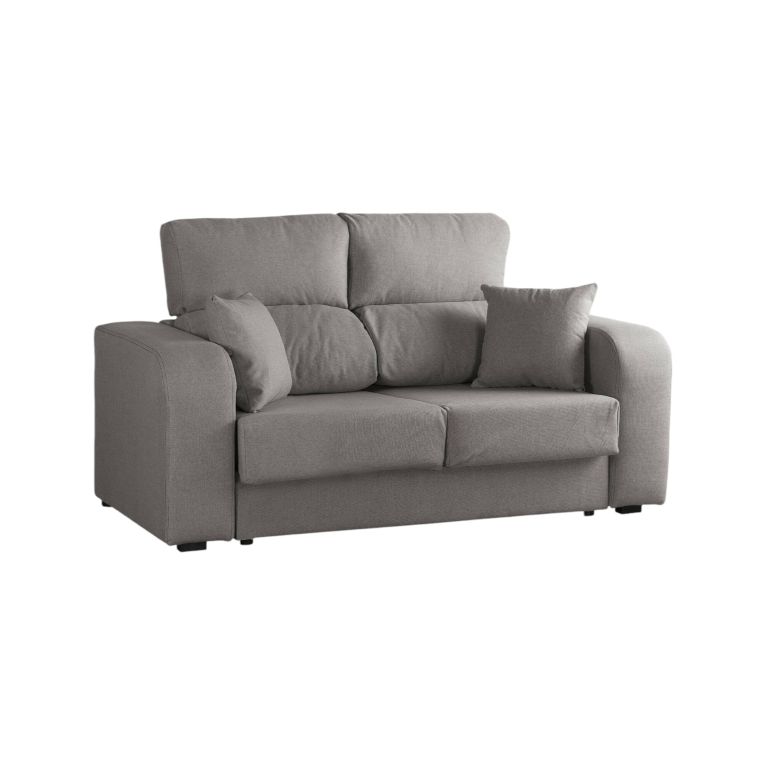 Divano reclinabile grigio 160x80x95h cm - Asazi