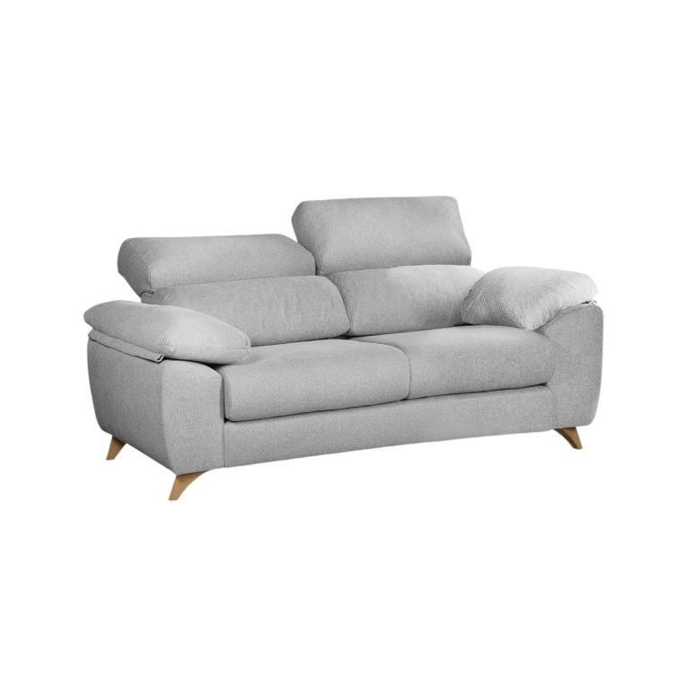 Divano reclinabile grigio 200x85x107h cm - Anem