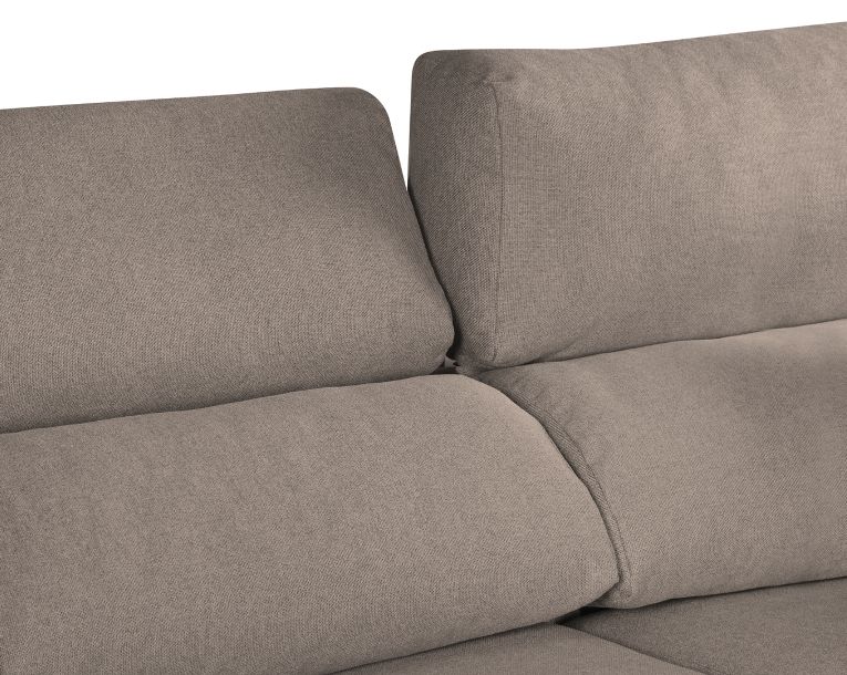 Divano reclinabile tortora 170x85x107h cm - Alien