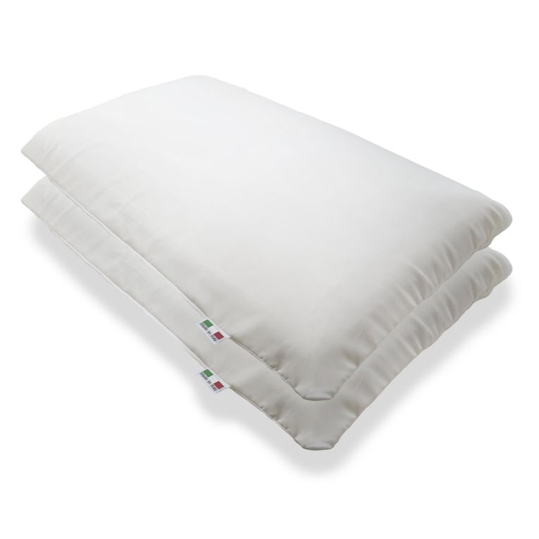 Guanciale Aly, 71x41h11 cm, Set da 2