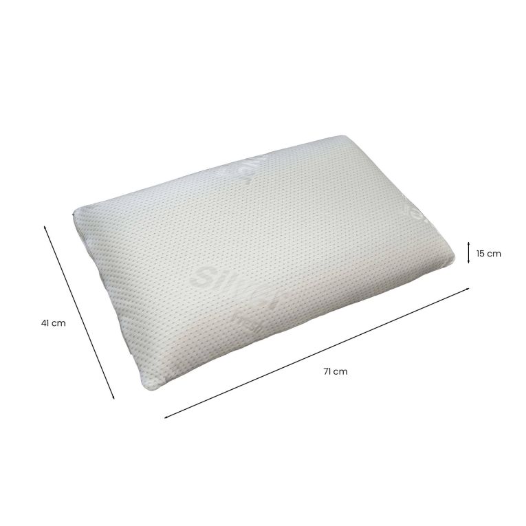 Guanciale Innocenza, 71x41xh15 cm, Set da 4
