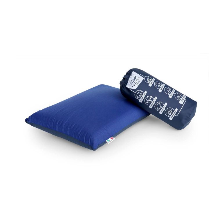 Guanciale Nepitella, Made in Italy, 50x35 h13 cm, Blu