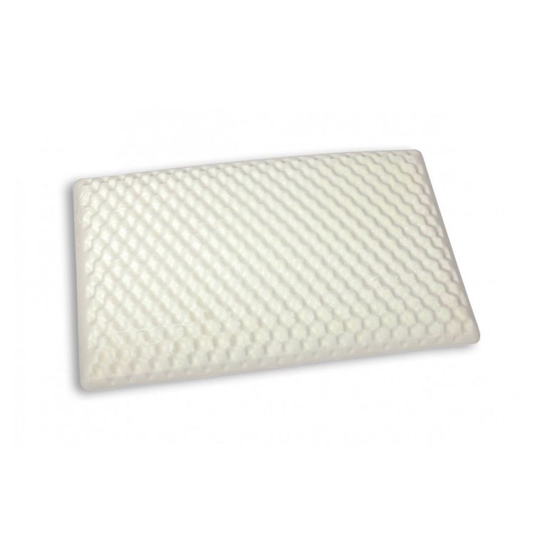 Guanciale Ruta, Made in Italy, 73x43 h14 cm, Bianco