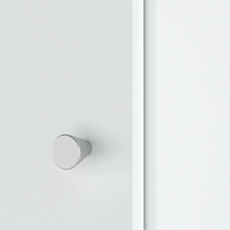 Guardaroba 1 anta- bianco lucido colonna 50x218h cm - Mexico