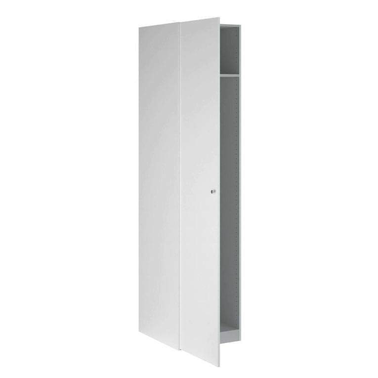 Guardaroba 1 anta- bianco lucido colonna 50x218h cm - Mexico