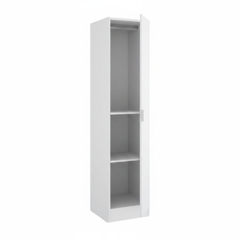 Guardaroba 1 anta- bianco slim 40x184h cm - Nxy