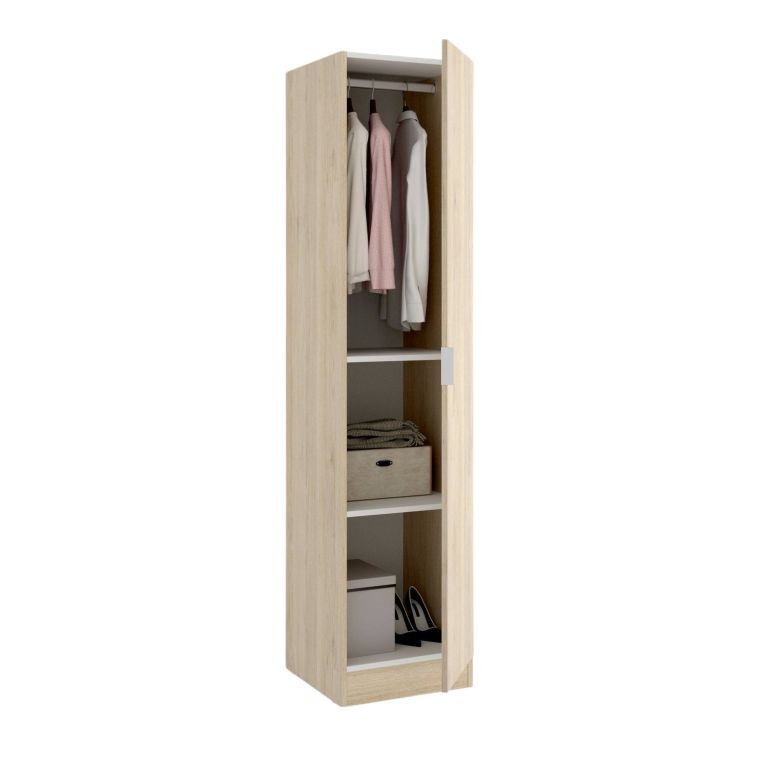 Guardaroba 1 anta- rovere slim 40x184h cm - Nxy