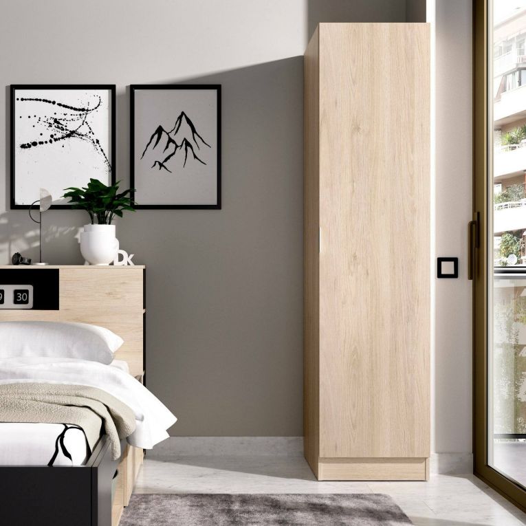 Guardaroba 1 anta- rovere slim 40x184h cm - Nxy