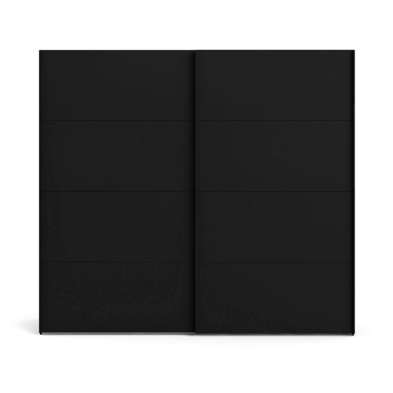 Guardaroba 10 ripiani nero 242x220h cm - Kauri