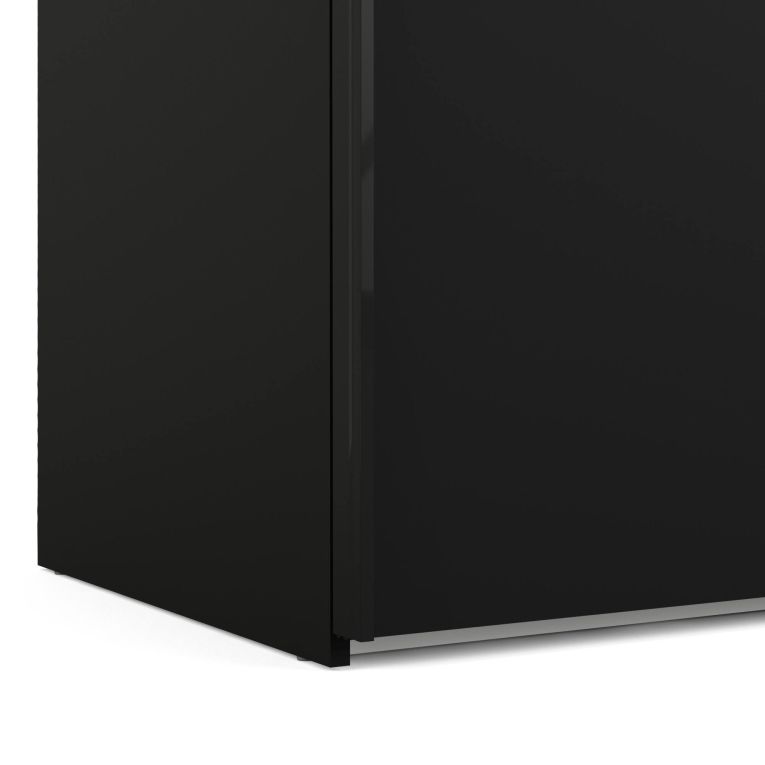 Guardaroba 10 ripiani nero 242x220h cm - Kauri