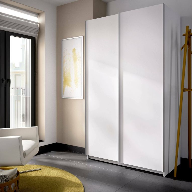 Guardaroba 2 ante bianco 120x204h cm - Alaika