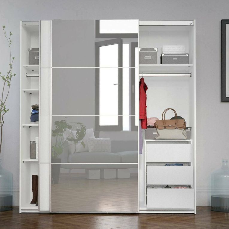 Guardaroba 2 ante bianco 182x201h cm - Angri