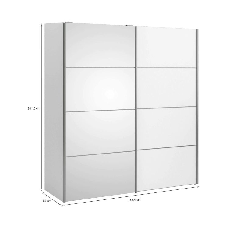 Guardaroba 2 ante bianco 182x201h cm - Angri