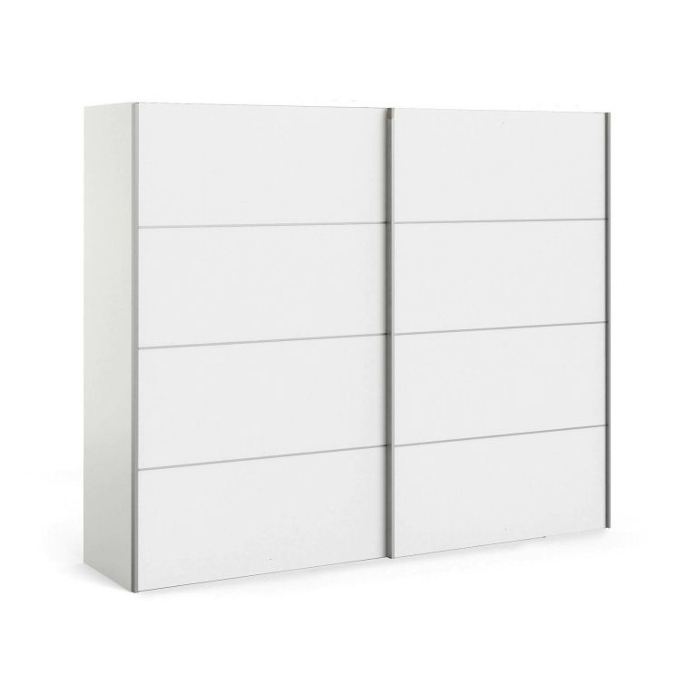 Guardaroba 2 ante bianco 242x201h cm - Avelengo