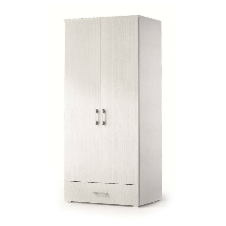 Guardaroba 2 ante bianco 60x195h cm - Gertrude