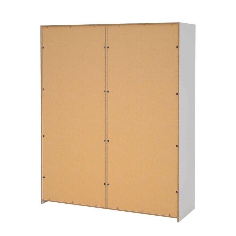 Guardaroba 2 ante- bianco ante scorrevoli 178x220h cm - Gomer