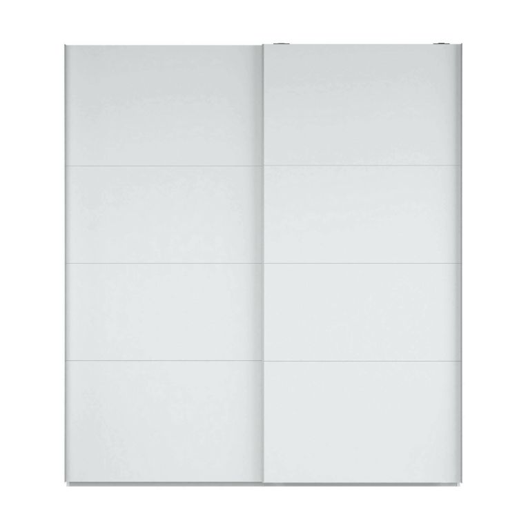 Guardaroba 2 ante- bianco ante scorrevoli 200x218h cm - Malakas