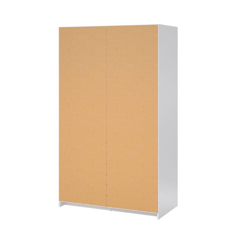 Guardaroba 2 ante bianco lucido 118x200h cm - Sanjose