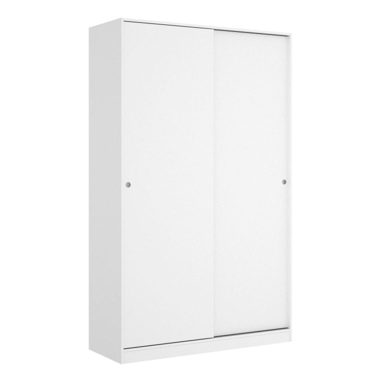 Guardaroba 2 ante bianco lucido 120x204h cm - Alyson
