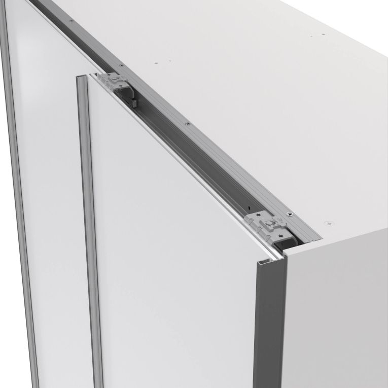 Guardaroba 2 ante bianco lucido 150x200h cm - Maurice