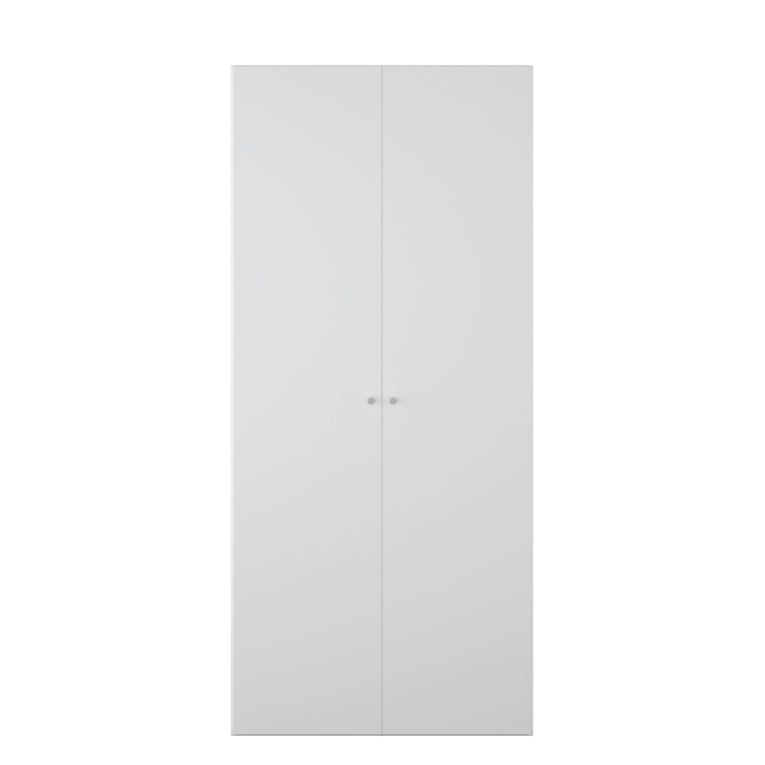 Guardaroba 2 ante- bianco salvaspazio 100x218h cm - Anagni