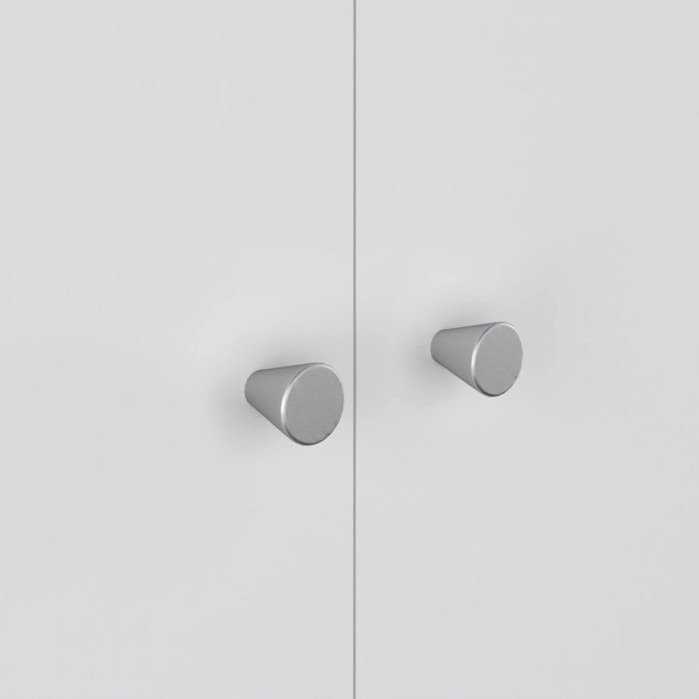 Guardaroba 2 ante- bianco salvaspazio 100x218h cm - Anagni
