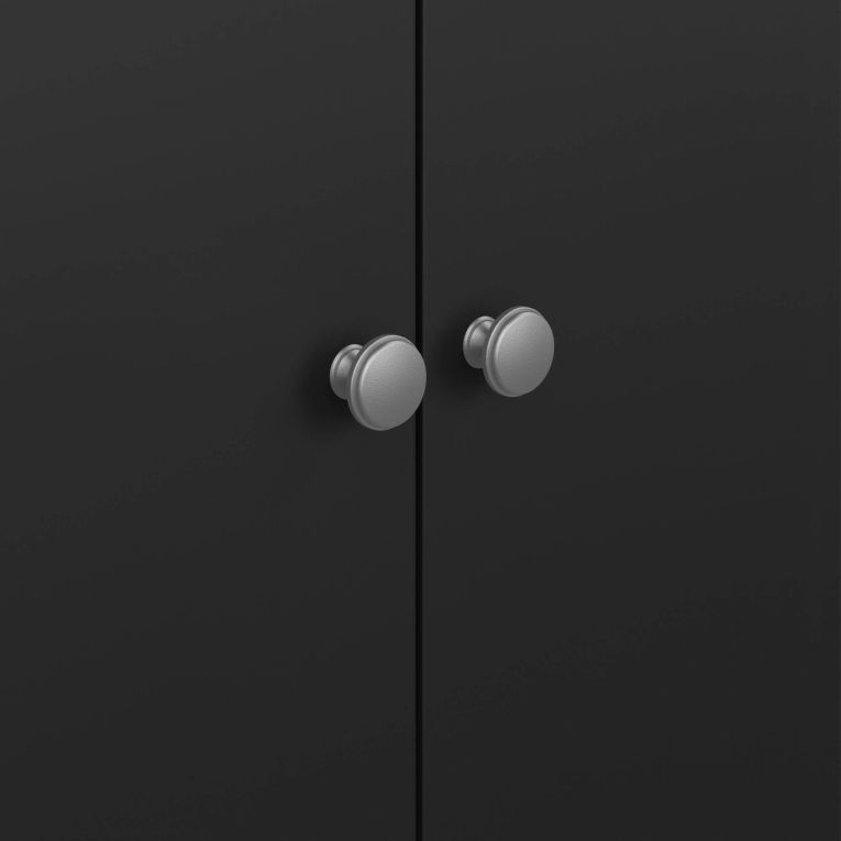 Guardaroba 2 ante nero 102x199h cm - Zagabria