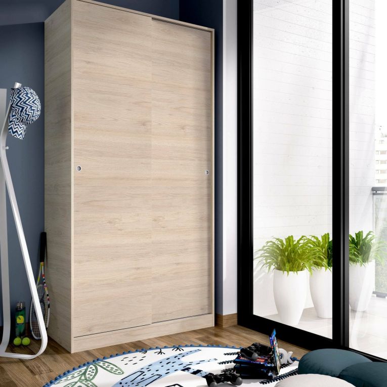 Guardaroba 2 ante rovere 100x204h cm - Abigale