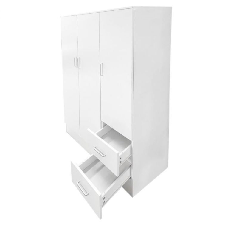 Guardaroba 3 ante bianco 120x170h cm - Anci