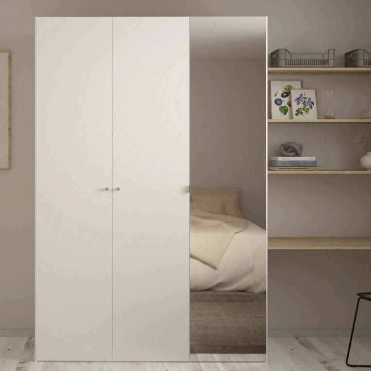 Guardaroba 3 ante- bianco salvaspazio 150x218h cm - Arce