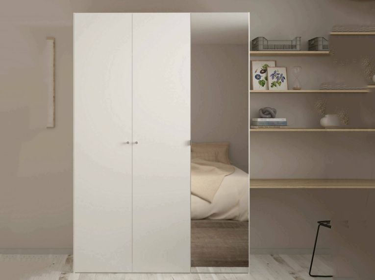 Guardaroba 3 ante- bianco salvaspazio 150x218h cm - Arce