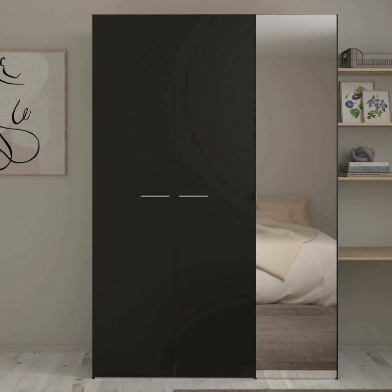 Guardaroba 3 ante- nero salvaspazio 150x218h cm - Arce