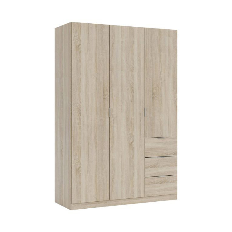 Guardaroba 3 ante rovere 135x200h cm - Ade