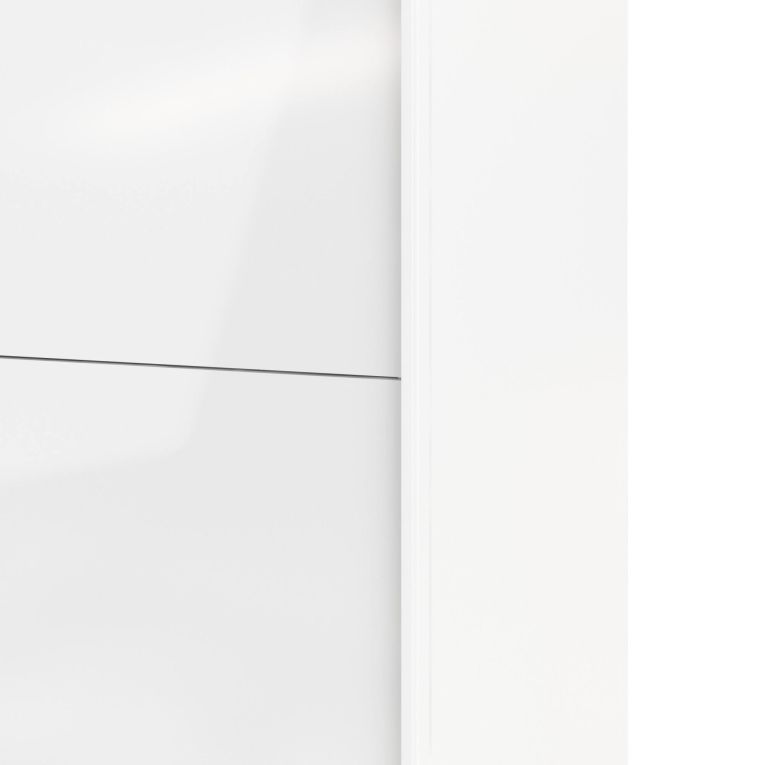 Guardaroba ante scorrevoli bianco lucido 182x220h cm - Badesse