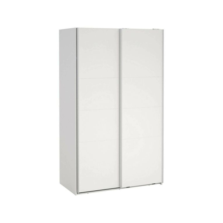 Guardaroba con appendiabiti bianco 118x200h cm - Elen