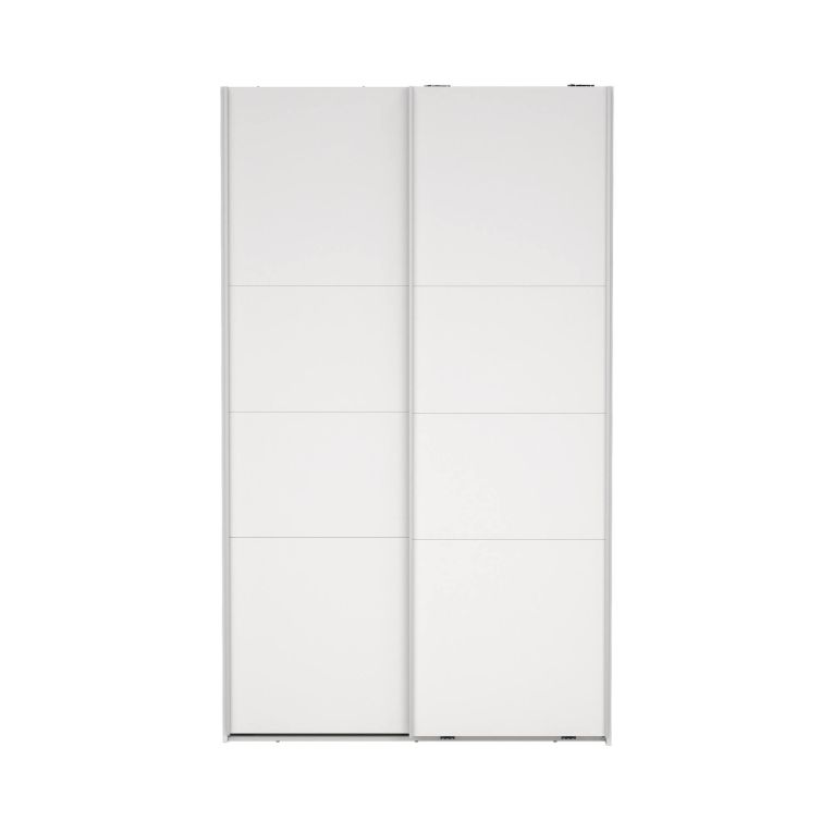 Guardaroba con appendiabiti bianco 118x200h cm - Elen