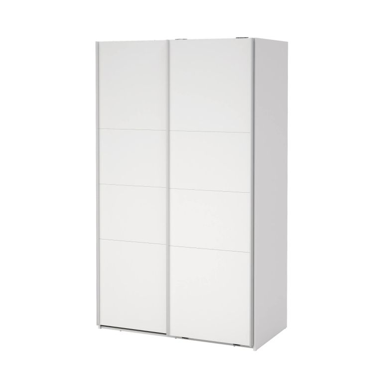 Guardaroba con appendiabiti bianco 118x200h cm - Elen